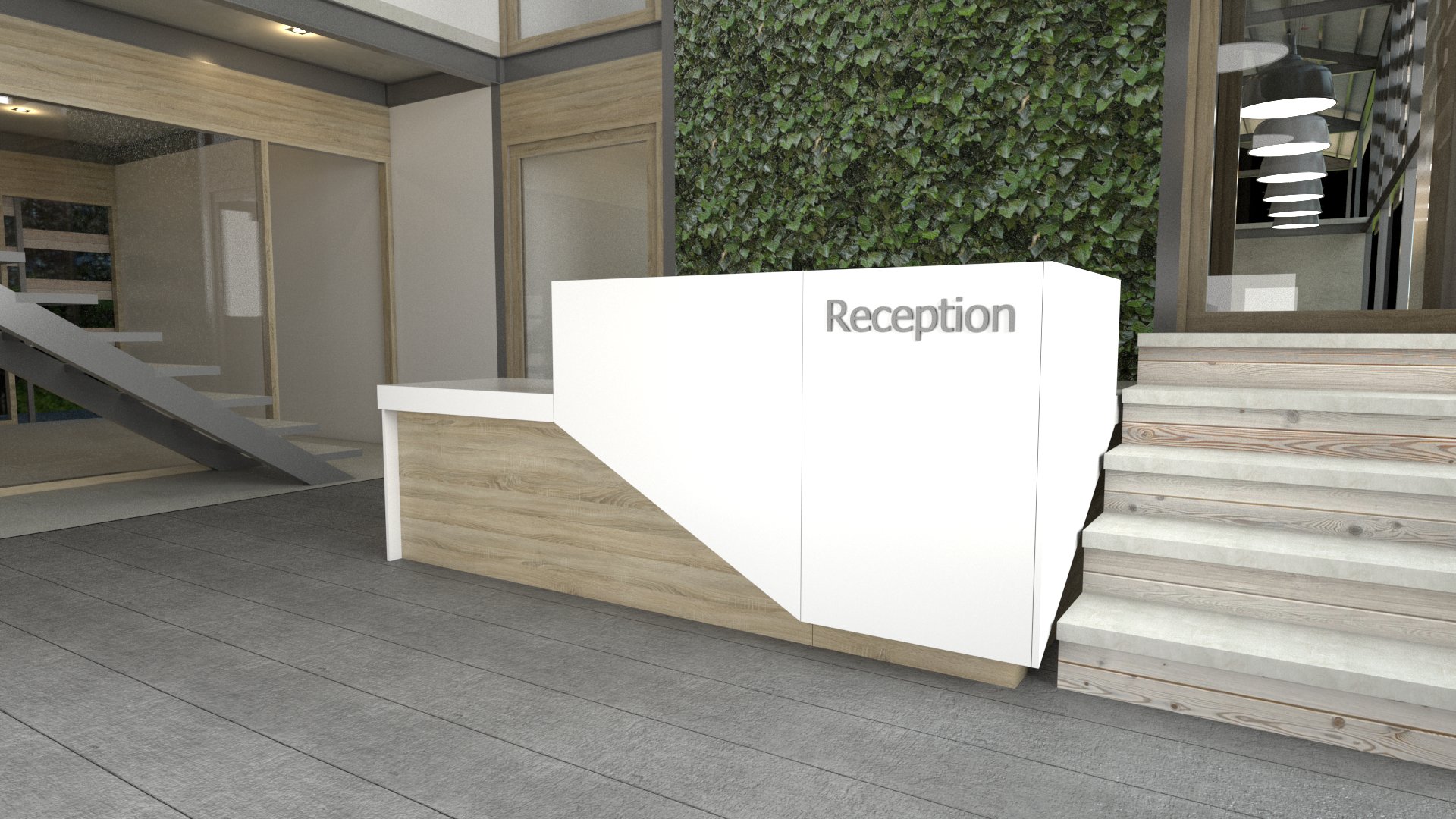 Best reception counters designed for the office - Equip office reception desks comprehensively